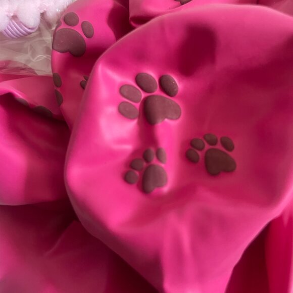 Pink Paw Print Pet Birthday Party Set - Picture 3 of 3